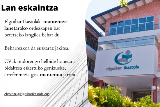 Lan eskaintza_mantenua